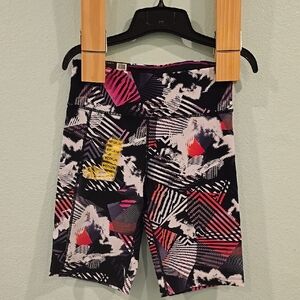 Abstract Patterned Shorts